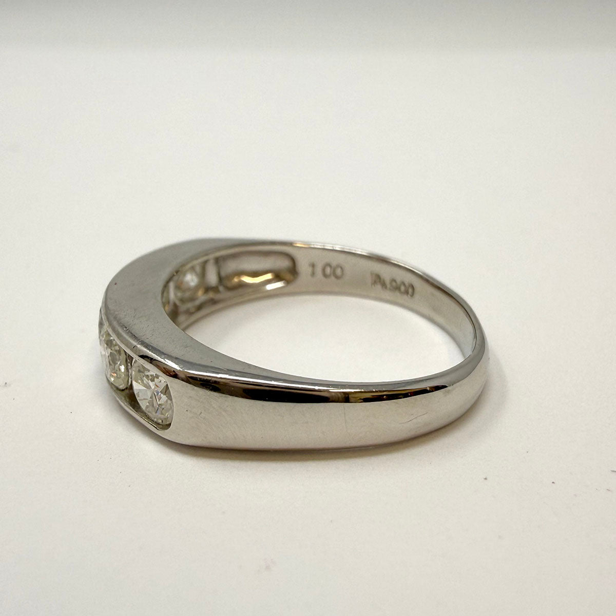Platinum and Diamond Ring