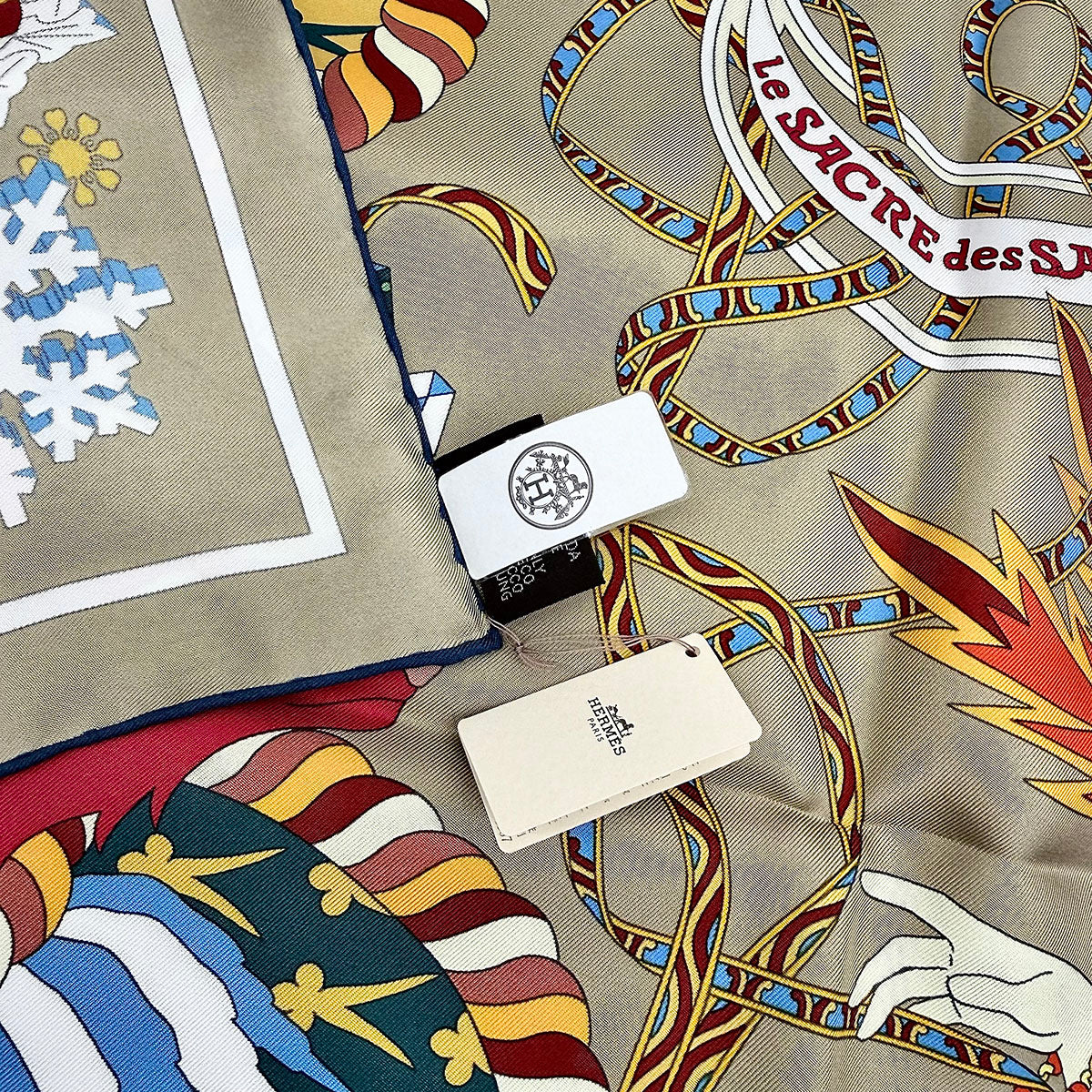 Hermes "Le Sacre de Saisons" Scarf