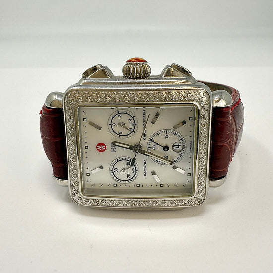 Michele Deco Chronograph Watch