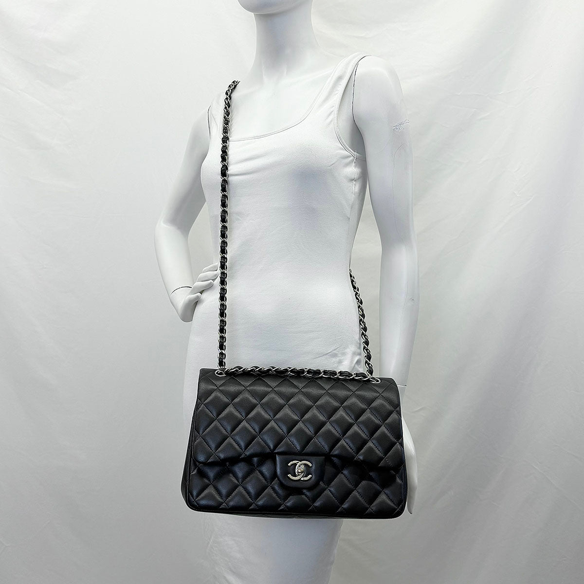 Chanel 2012 Double Flap Jumbo Bag