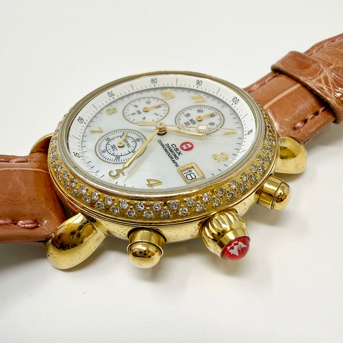 Michele CSX Diamond Watch