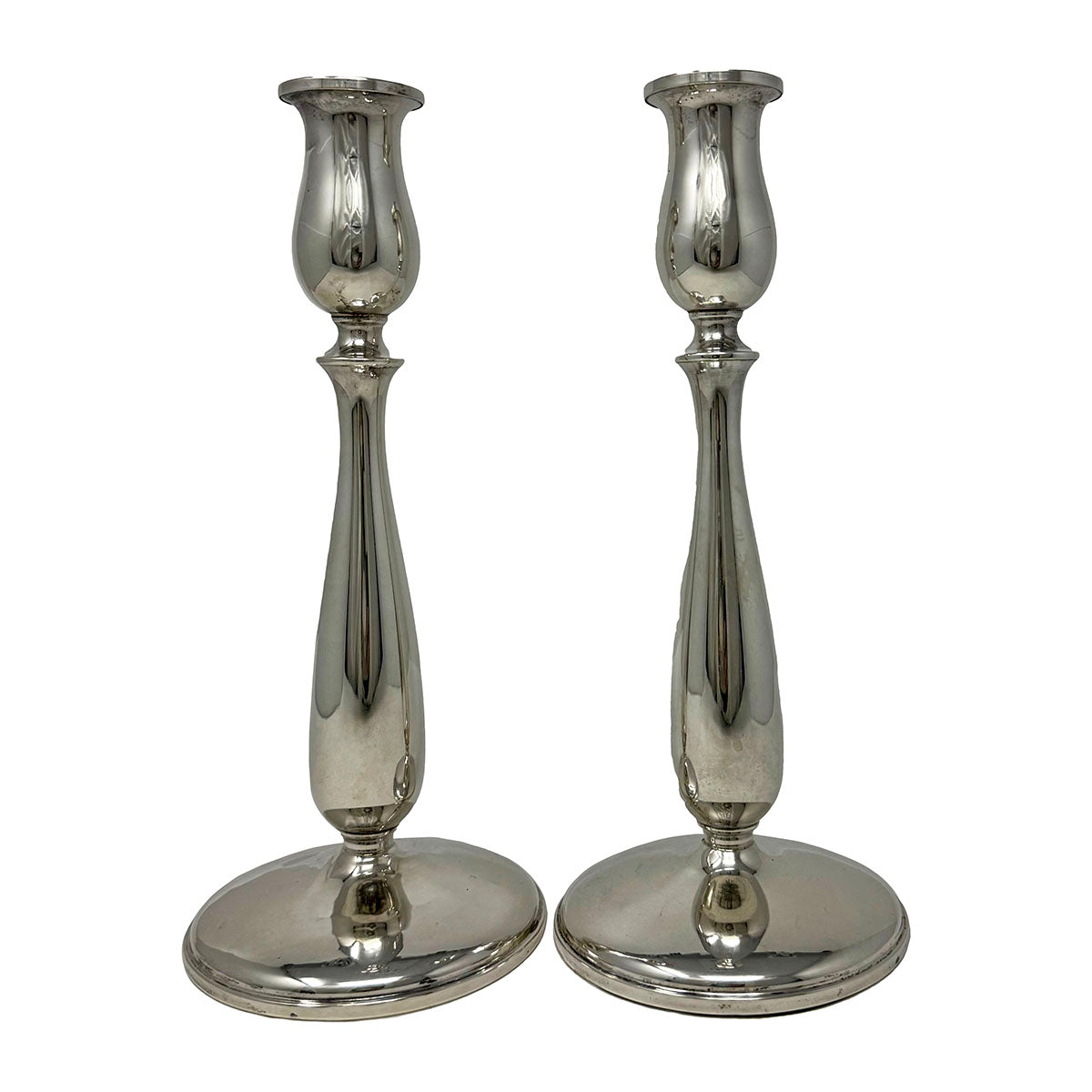 Pair Sterling Candlesticks