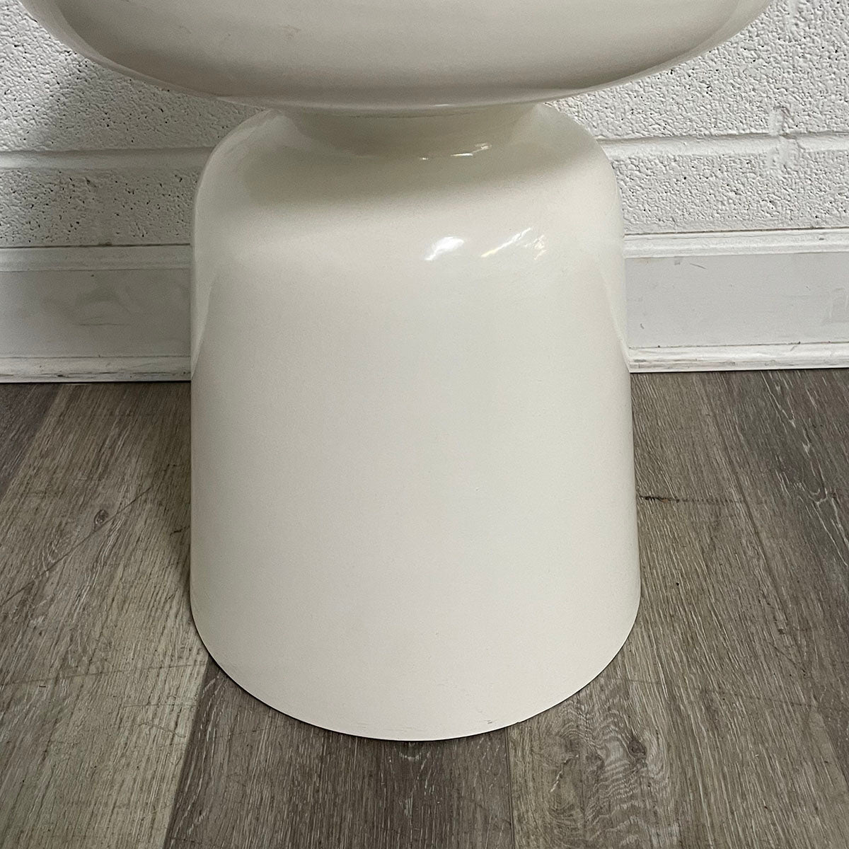 White Ceramic Stool