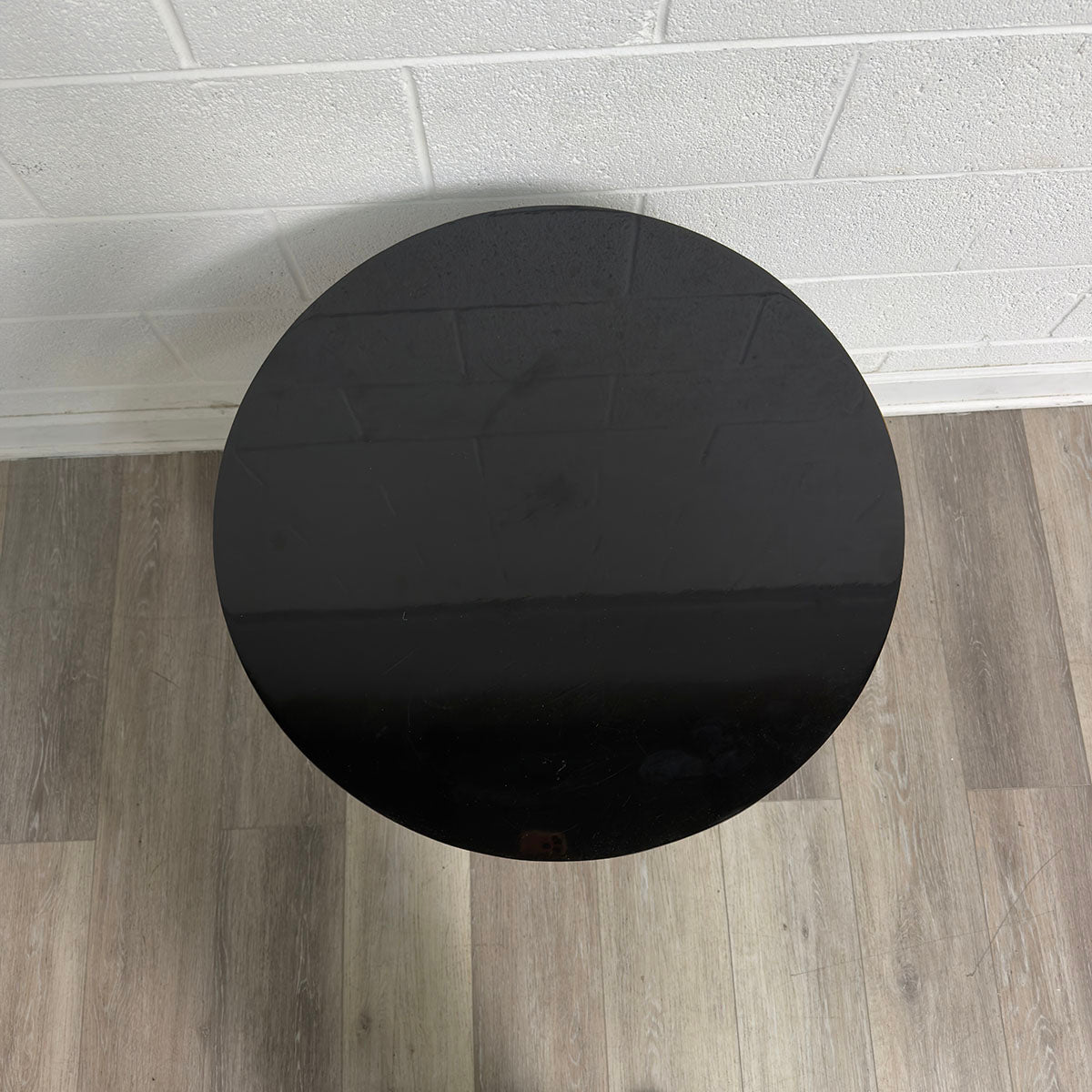 Glossy Black Side Table