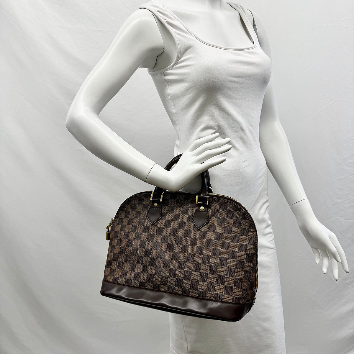 Louis Vuitton Damier Ebene Alma Bag