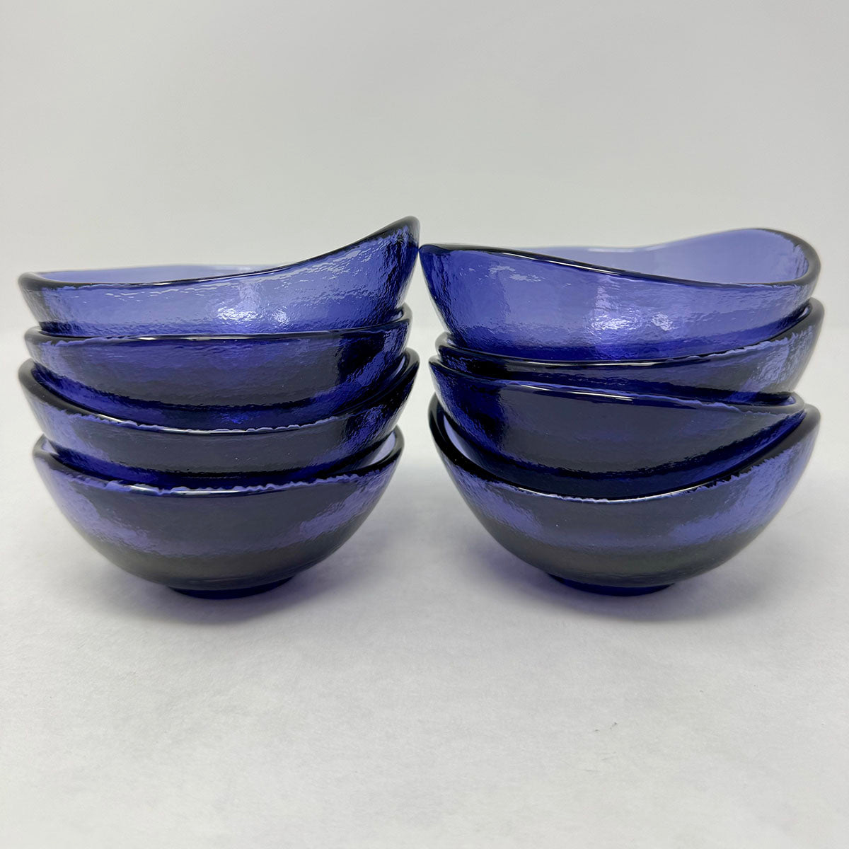 Set of 8 Wave Bowls