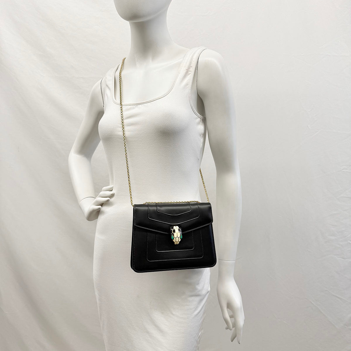 Bulgari Forever East West Flap Bag