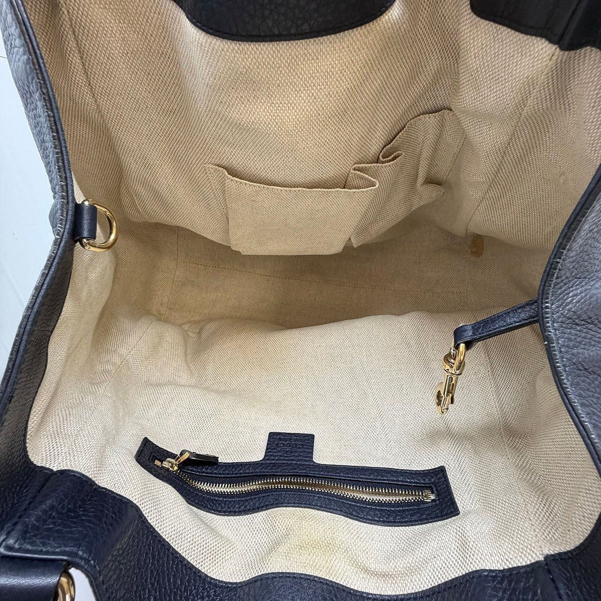 Gucci Leather Hobo Bag
