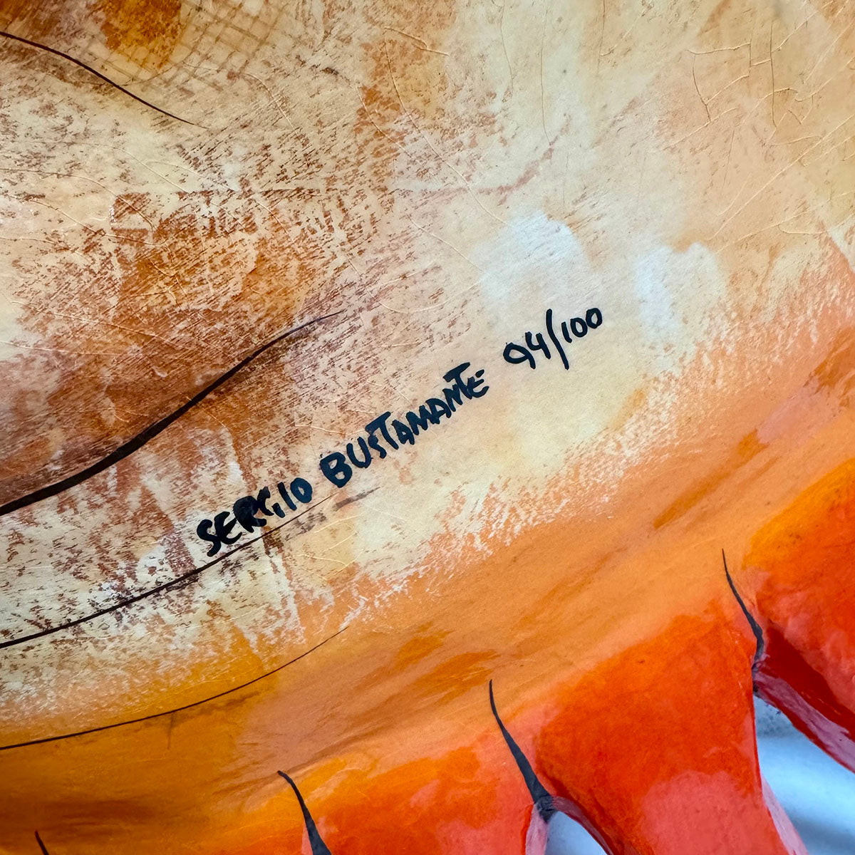 Sergio Bustamante Large Sun Wallhanging