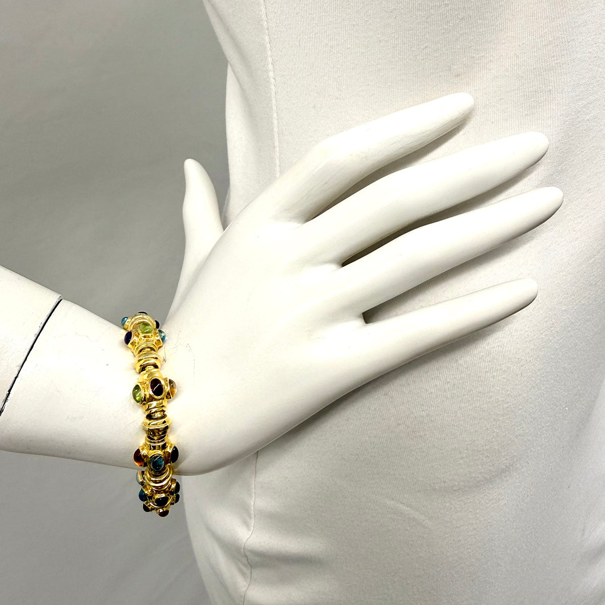 14K Gemstone Bracelet