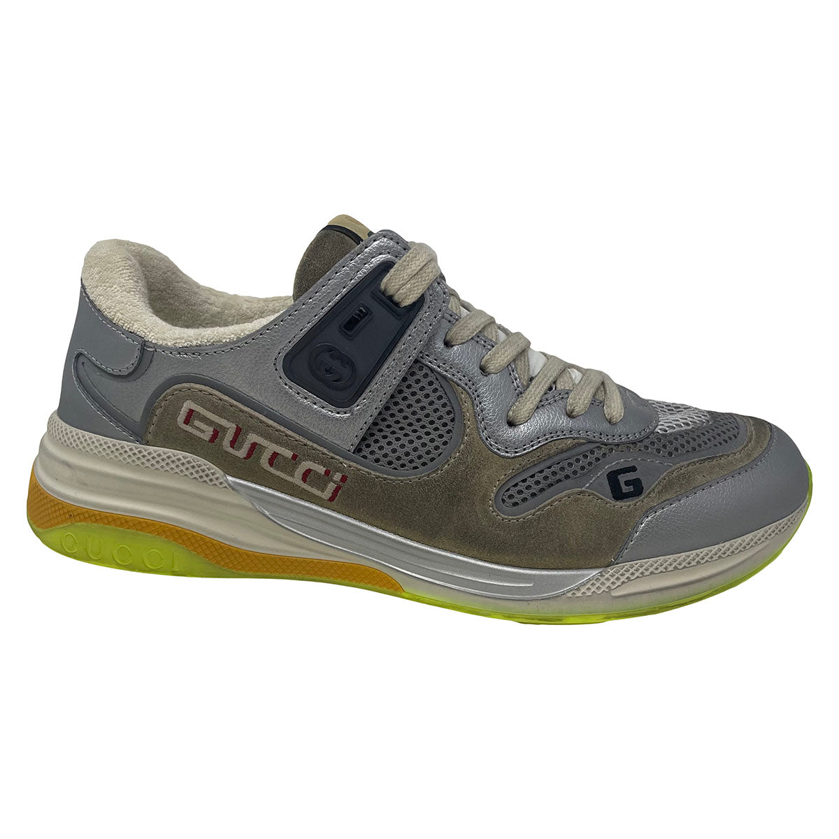 Gucci Ultrapace Distressed Sneakers