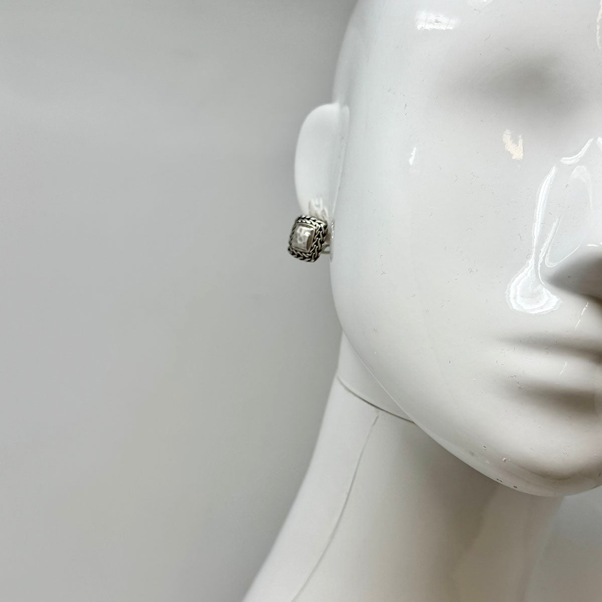John Hardy Palu Sterling Classic Chain Clip-on Earrings