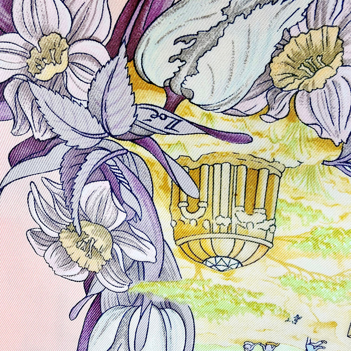 Hermes "Au Pays de Cocagne" Scarf