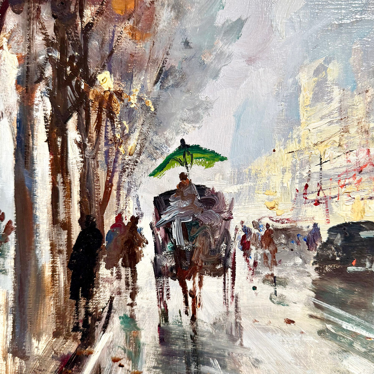 "Along the Seine" Signed