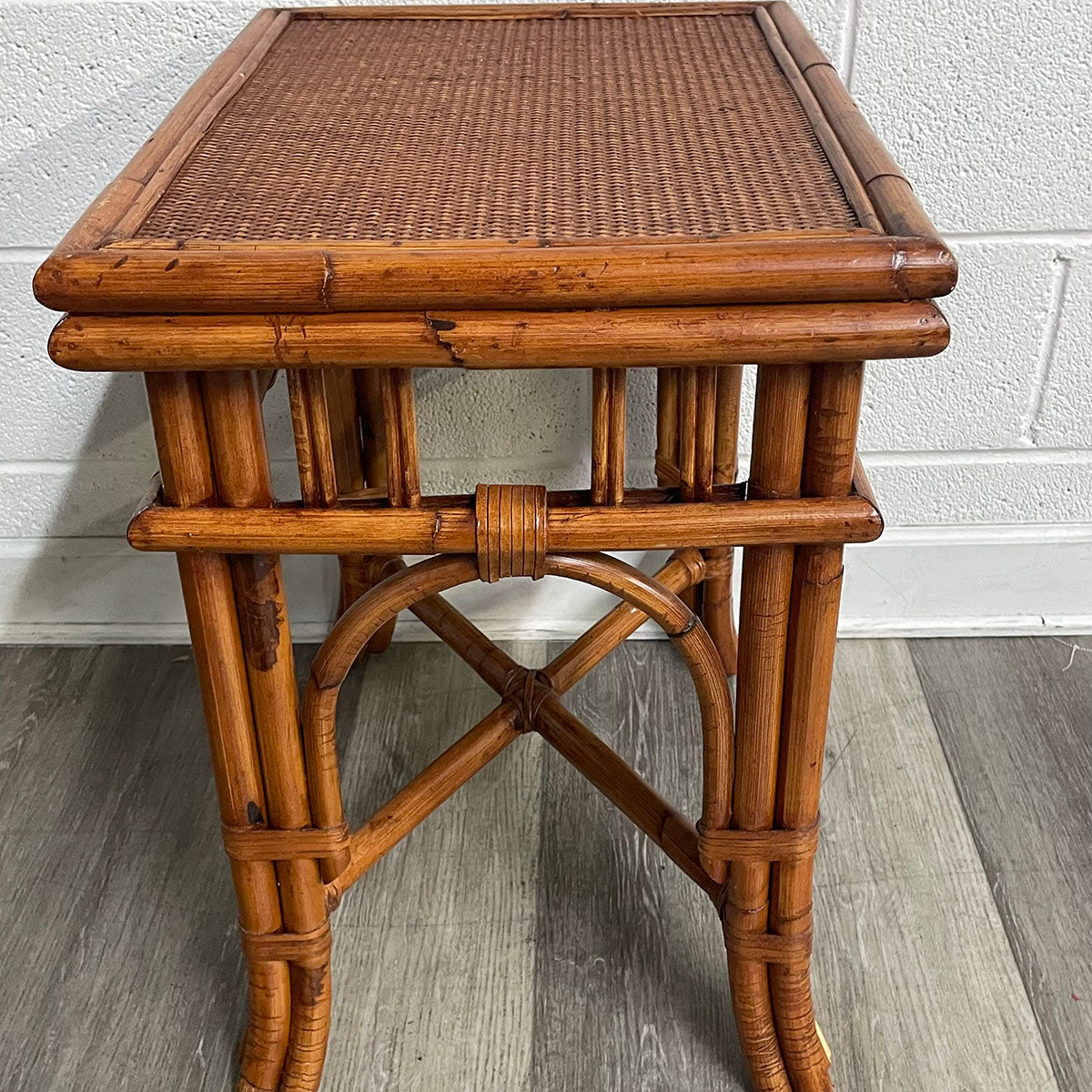 Rattan Side Table