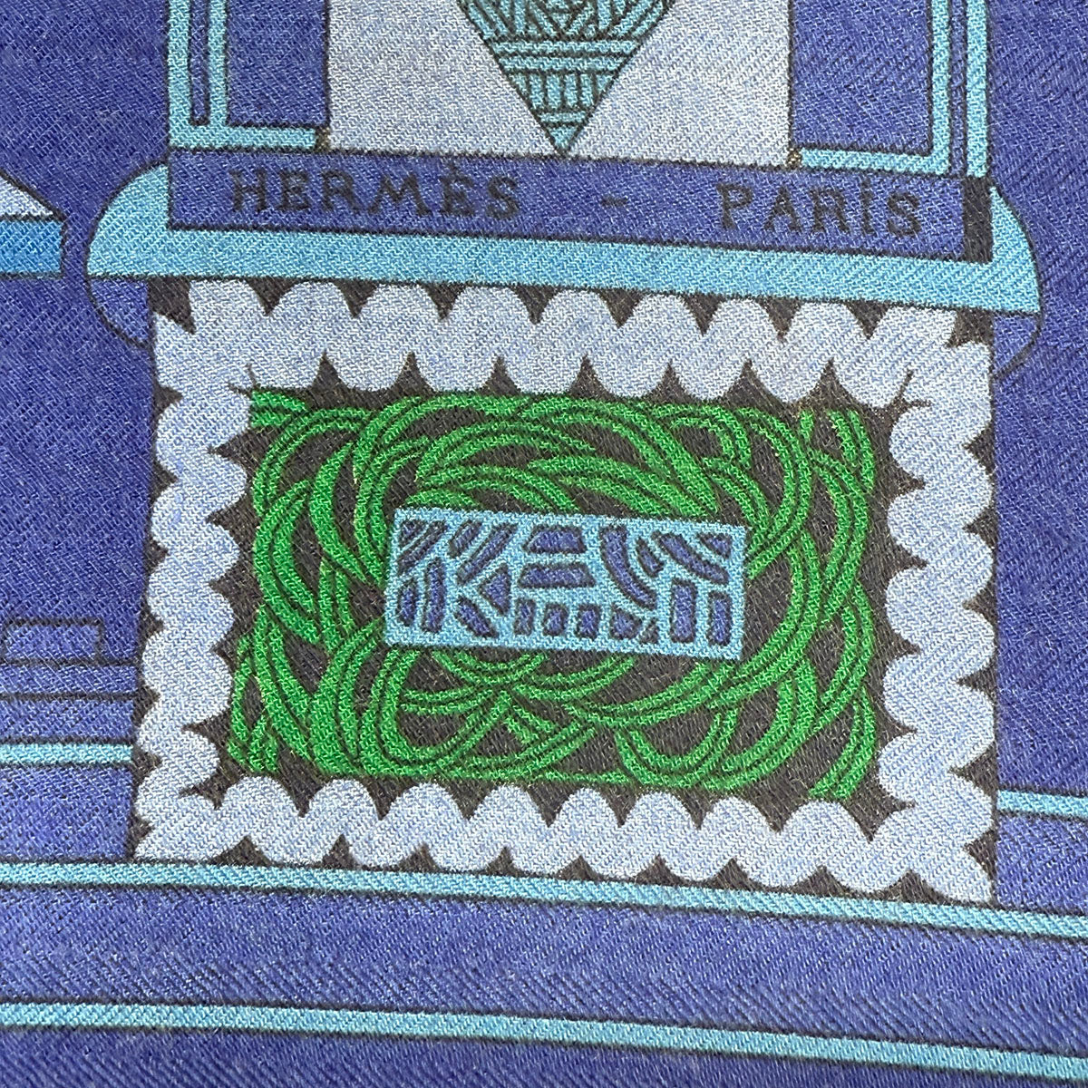 Hermes " Astres et Soleils" Vintage Shawl