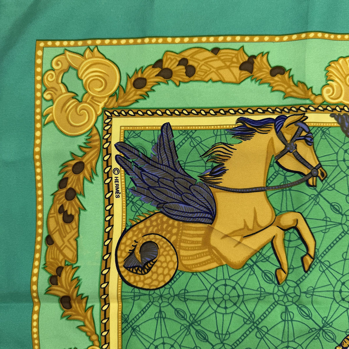 Hermes "Les Bissone de Venise" Scarf