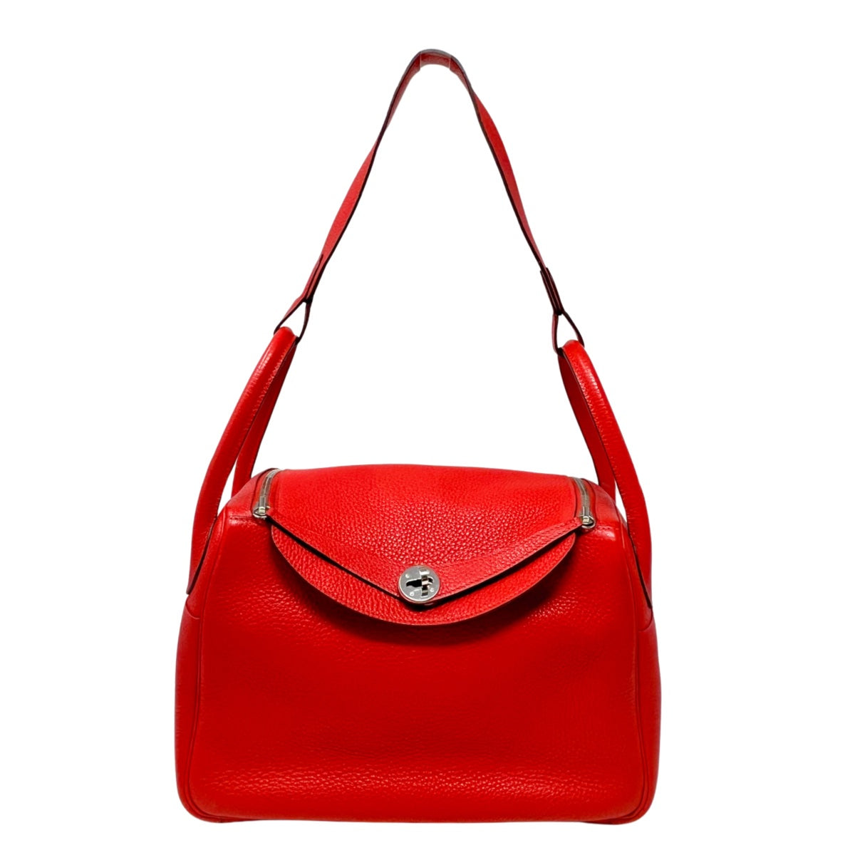 Hermes lindy red sale