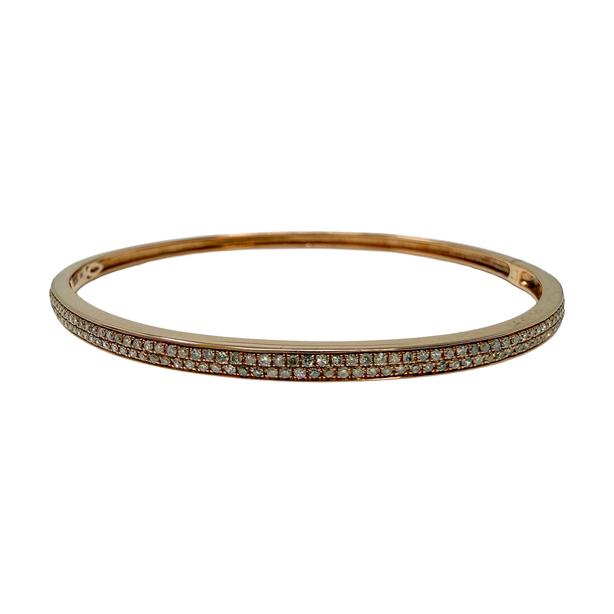 EFFY 14K Rose Gold Hinged Diamond Bracelet