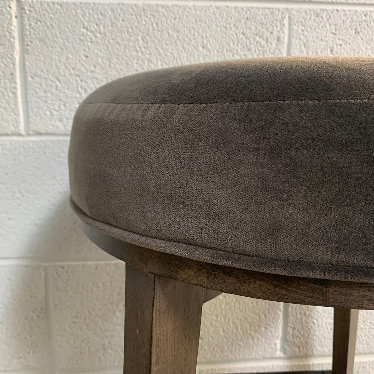 Set of 4 Velvet Stools
