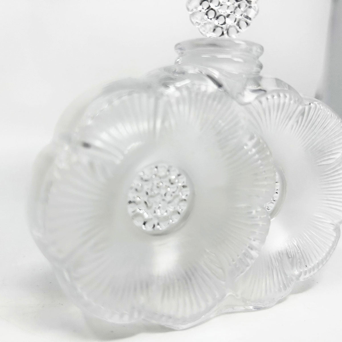 Lalique Deux Fleurs Perfume Bottle w Stopper