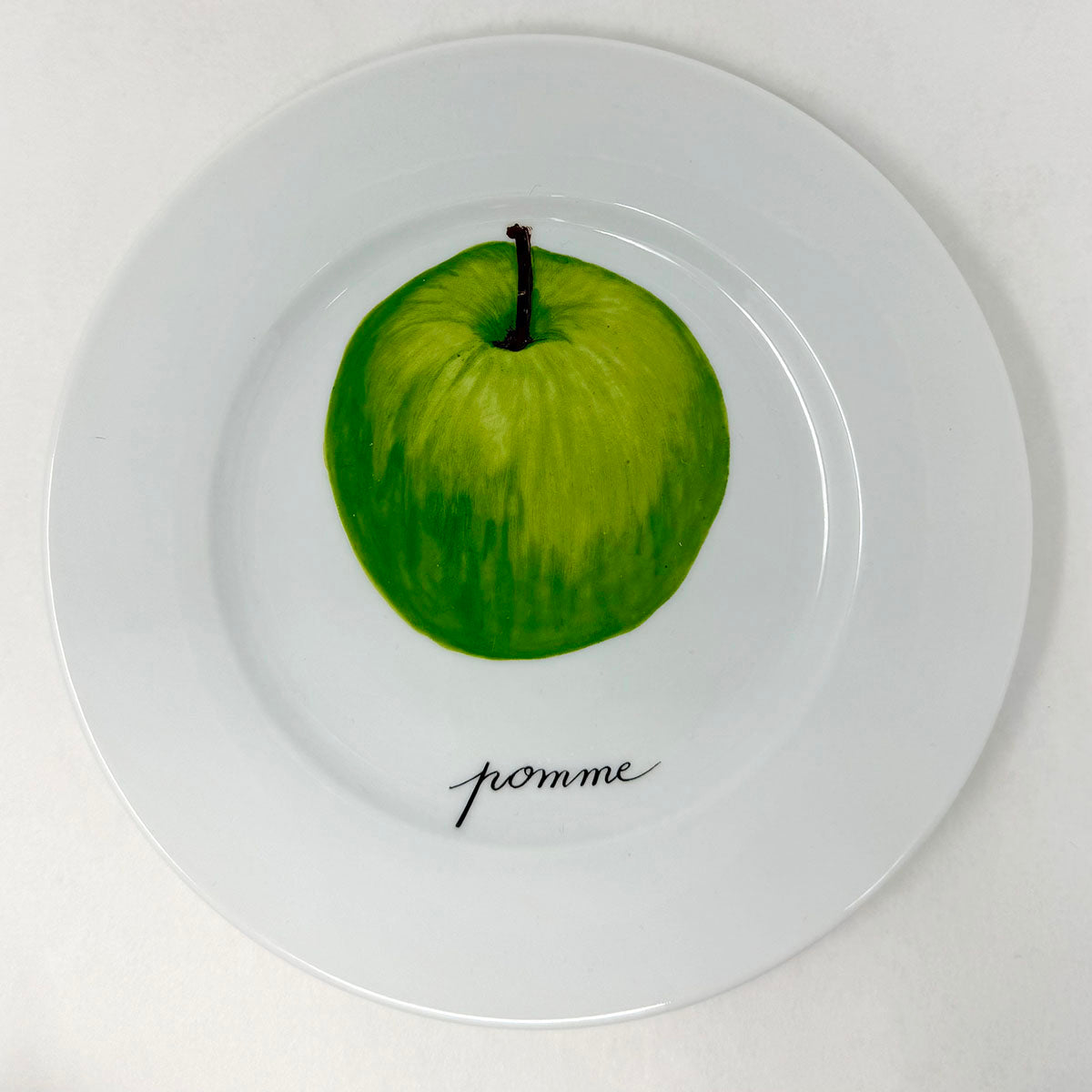 20 Pcs: Set of 10 Pomme Mugs and Canape Plates