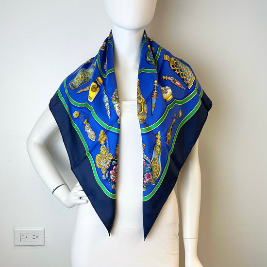 Hermes "Qu'importe le Flacon" Silk Scarf