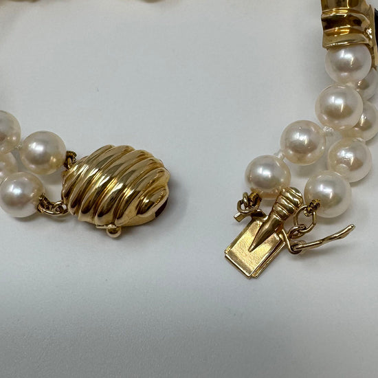 Pearl and Amethyst Bracelet