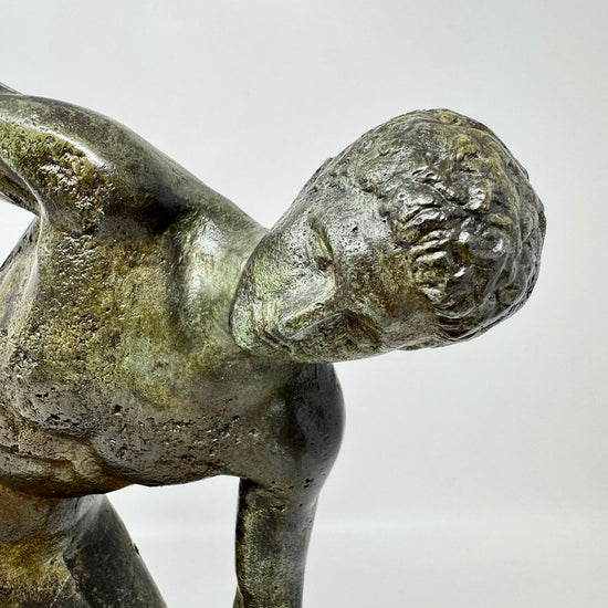 "Discobolus Myron"  Statue