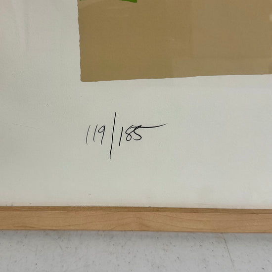 "Green Card Sound" Signed and Numbered 119/185