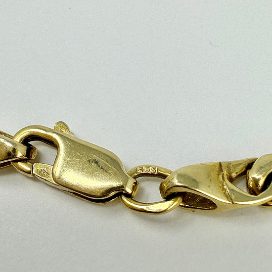 14K Gold Bracelet with Semiprecious Stones