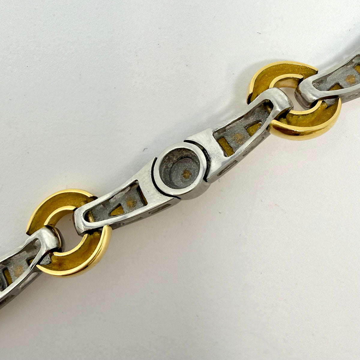 Rudolph Erdel 18K Gold & Platinum 7.5" Bracelet