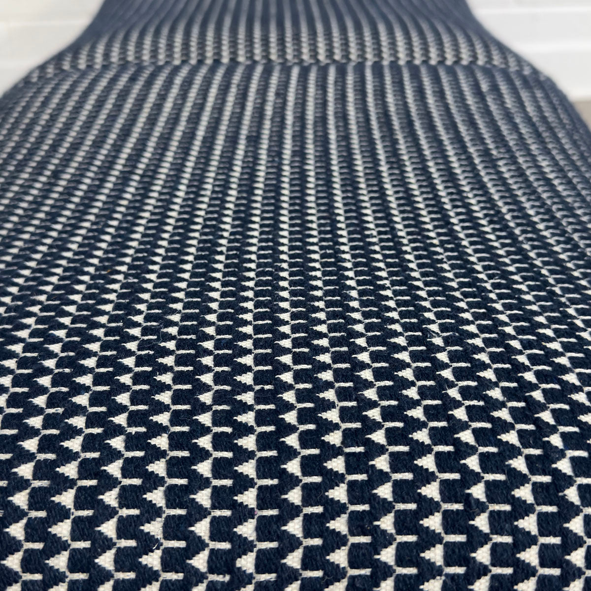 Navy Upholstered Bench