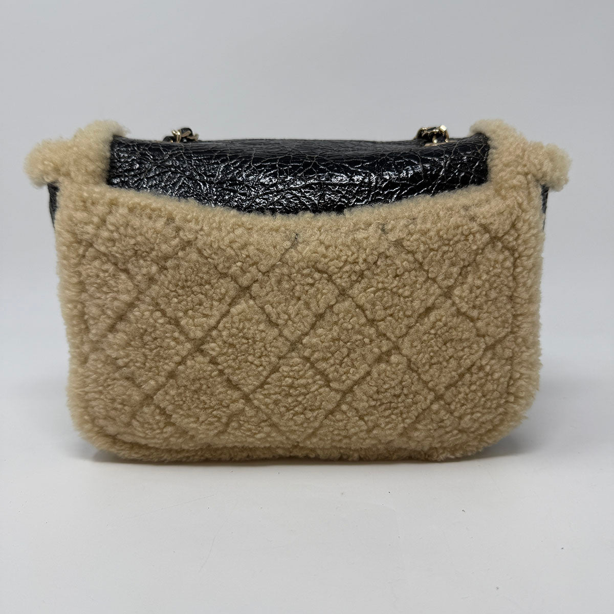 Chanel 2019 Shearling Flap Bag