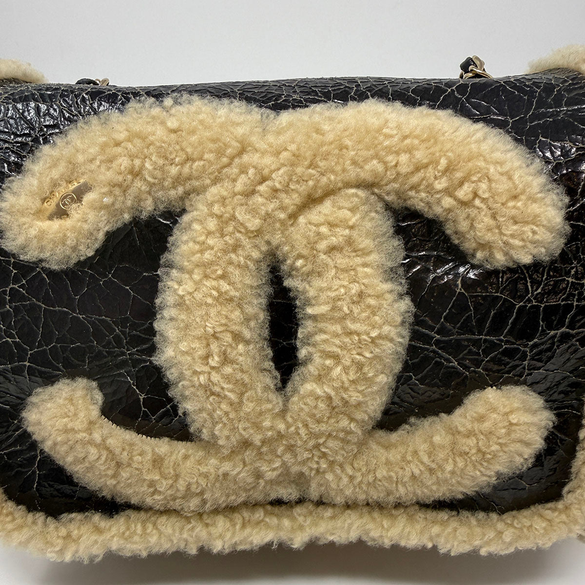 Chanel 2019 Shearling Flap Bag