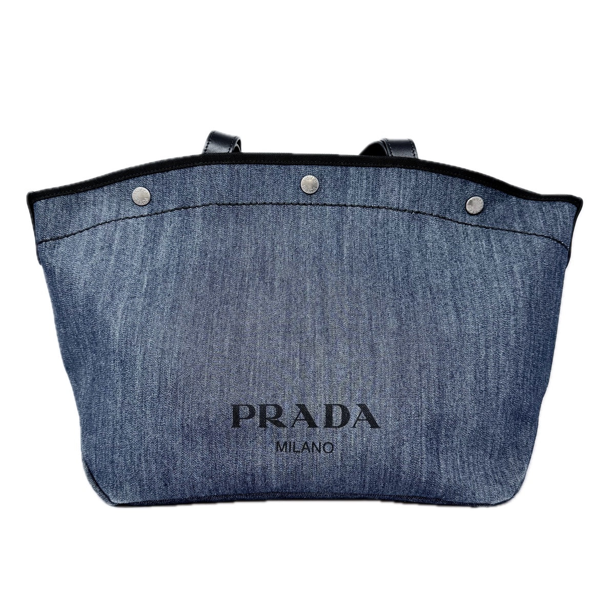 Prada Denim Bucket Tote