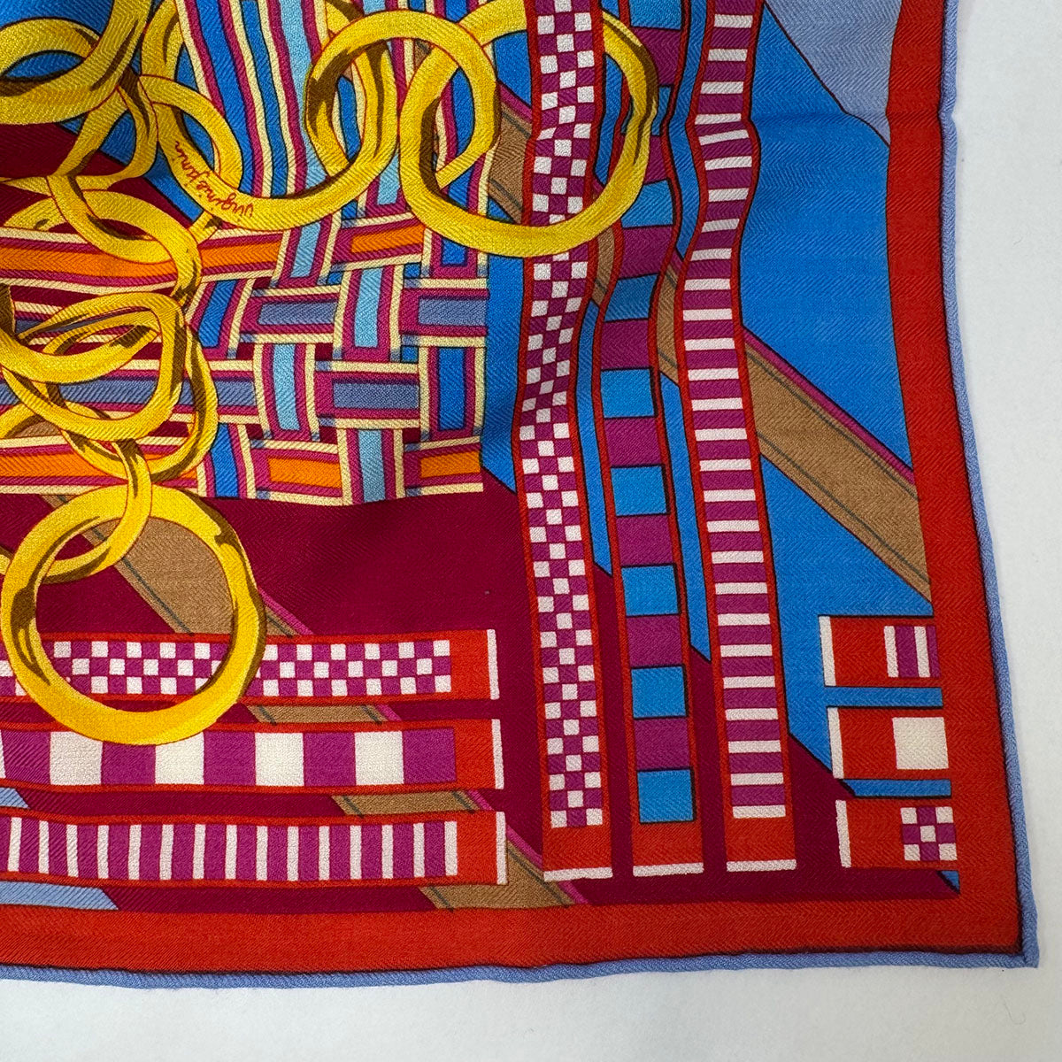 Hermes "Brides et Gris-Gris" Cashmere Shawl