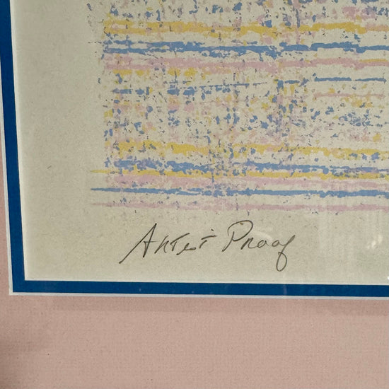 "Pink Explosion" Signed Artist Proof