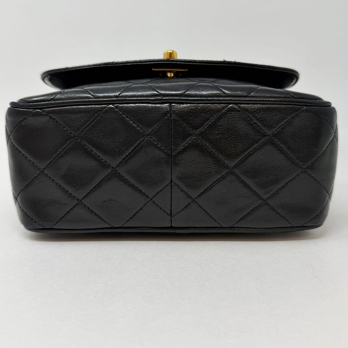 Chanel Vintage Diamond Quilted Flap Camera Bag