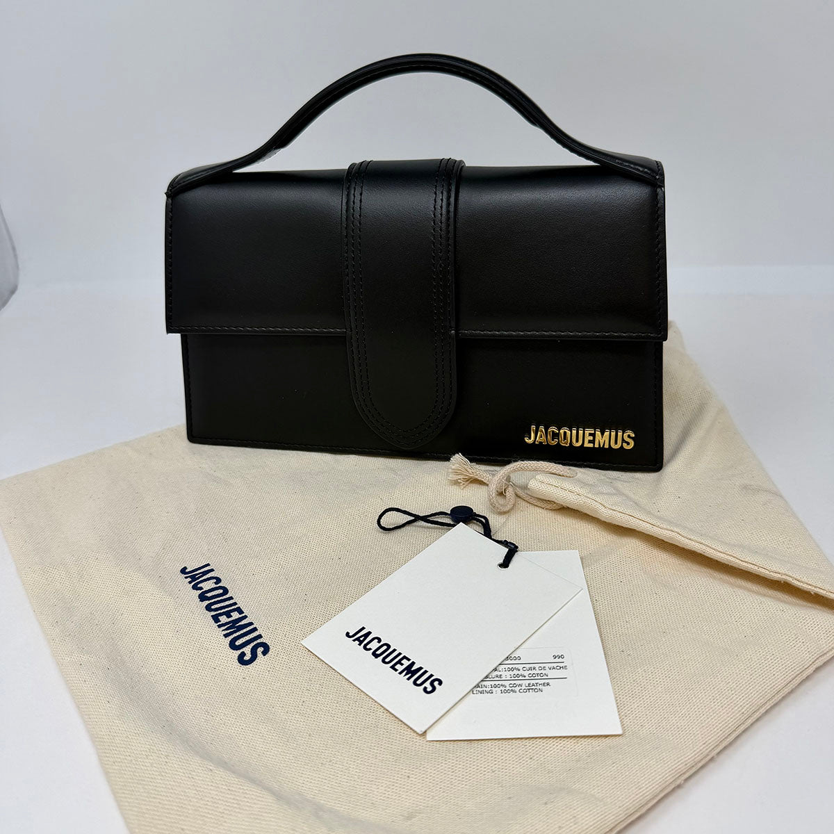 Jacquemus Large Bambino Crossbody Flap Bag