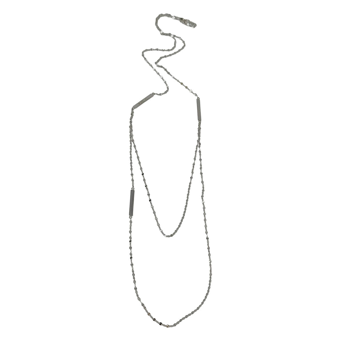 Lana 14K White Gold Layered Necklace