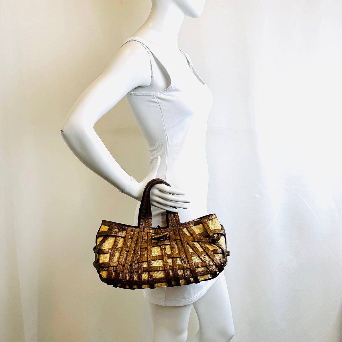 Nancy Gonzalez Handle Bag