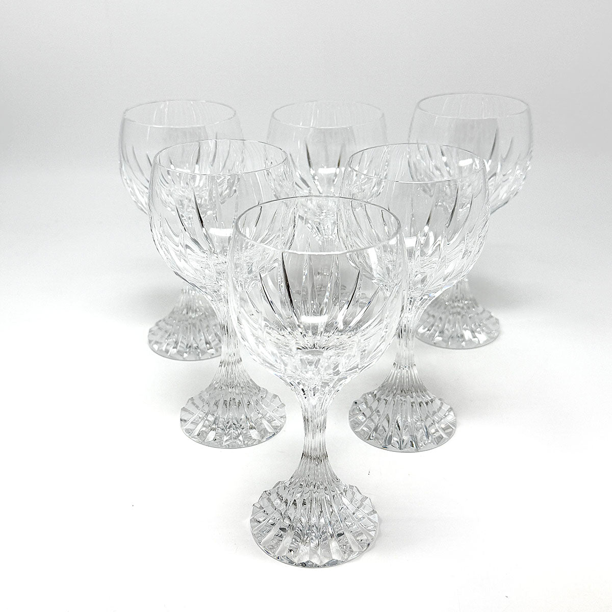 Baccarat Massena Wine Glasses Set of 6