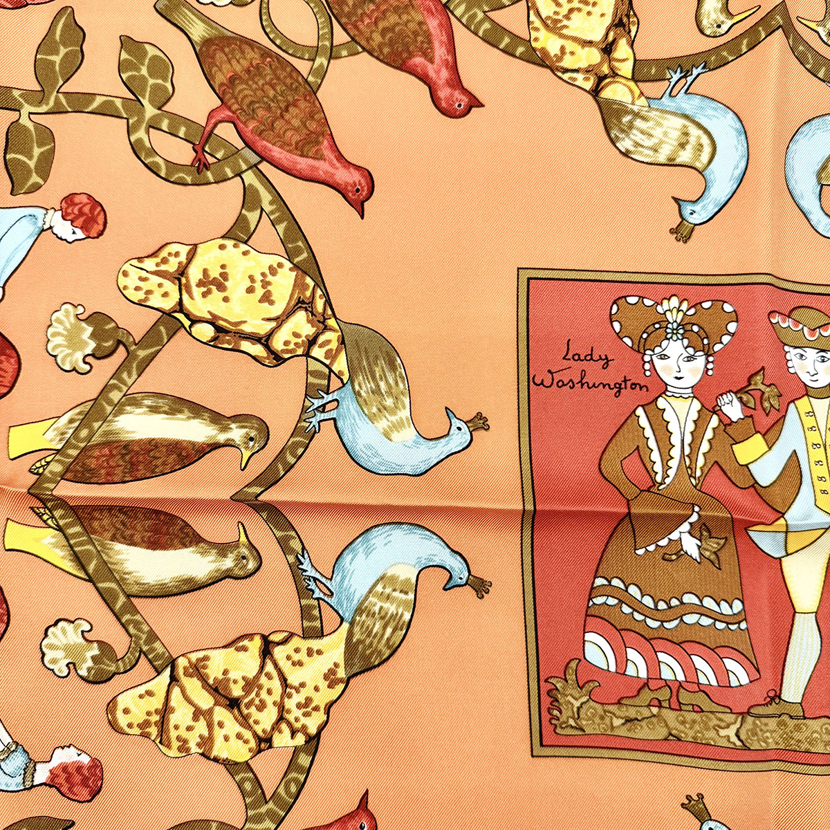 Hermes "Early America" Scarf