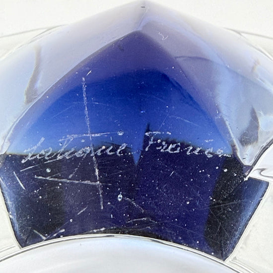 Blue Flower Bowl/Ash Tray