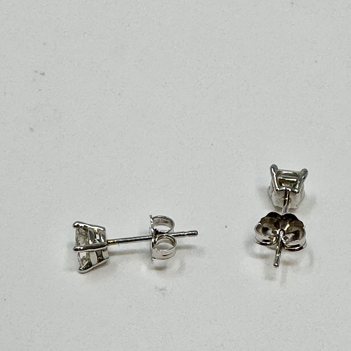 Platinum Diamond Stud Earrings