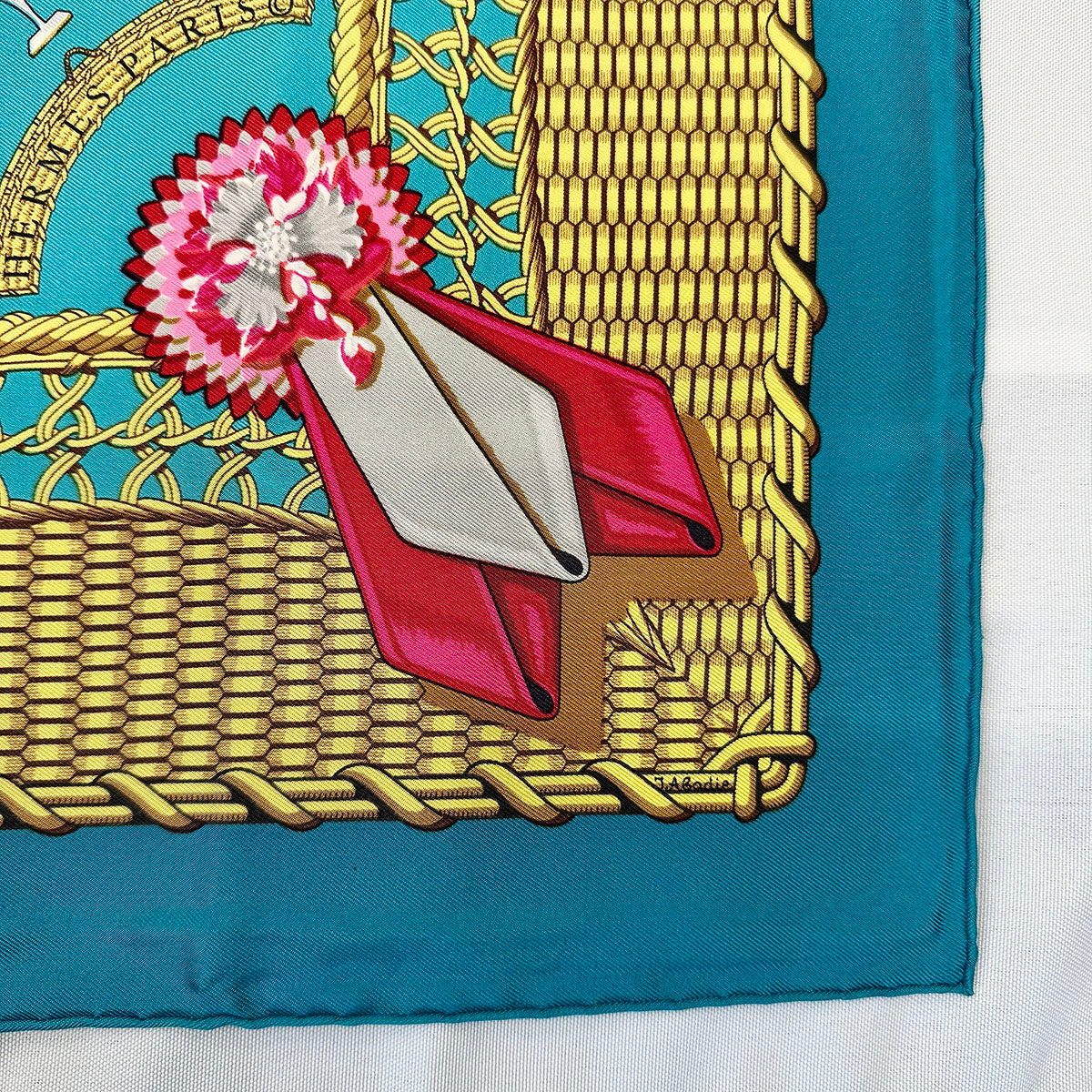 Hermes "Voitures Paniers" Scarf