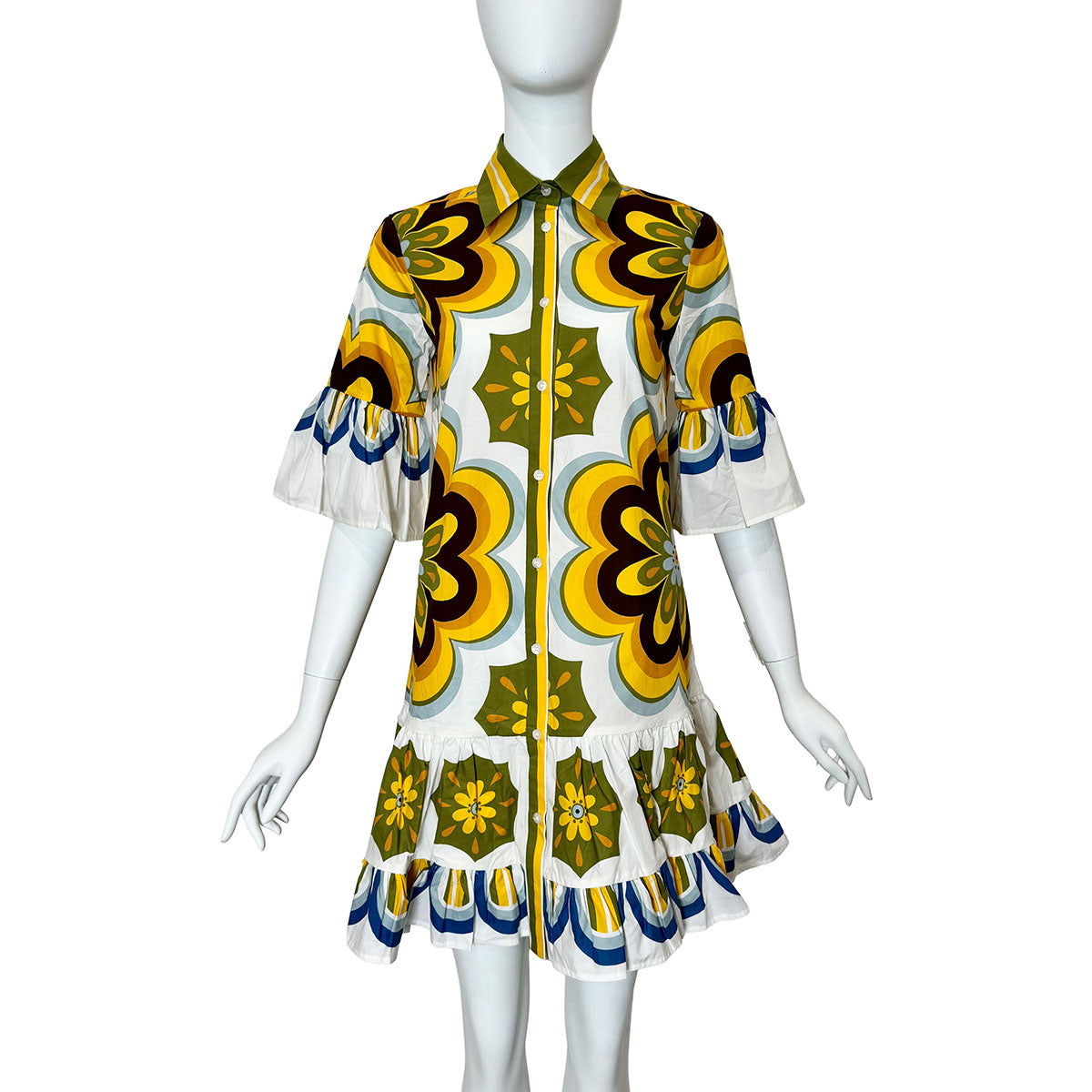 New Double J Printed Mini Dress