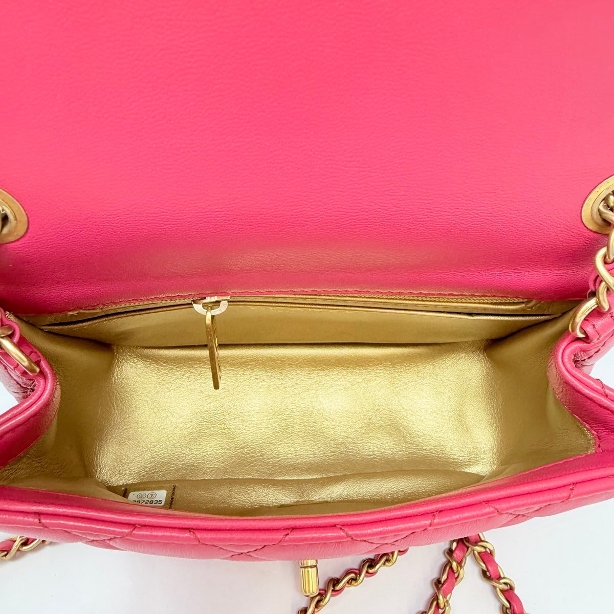 Chanel Mini Square Pearl Crush Bag