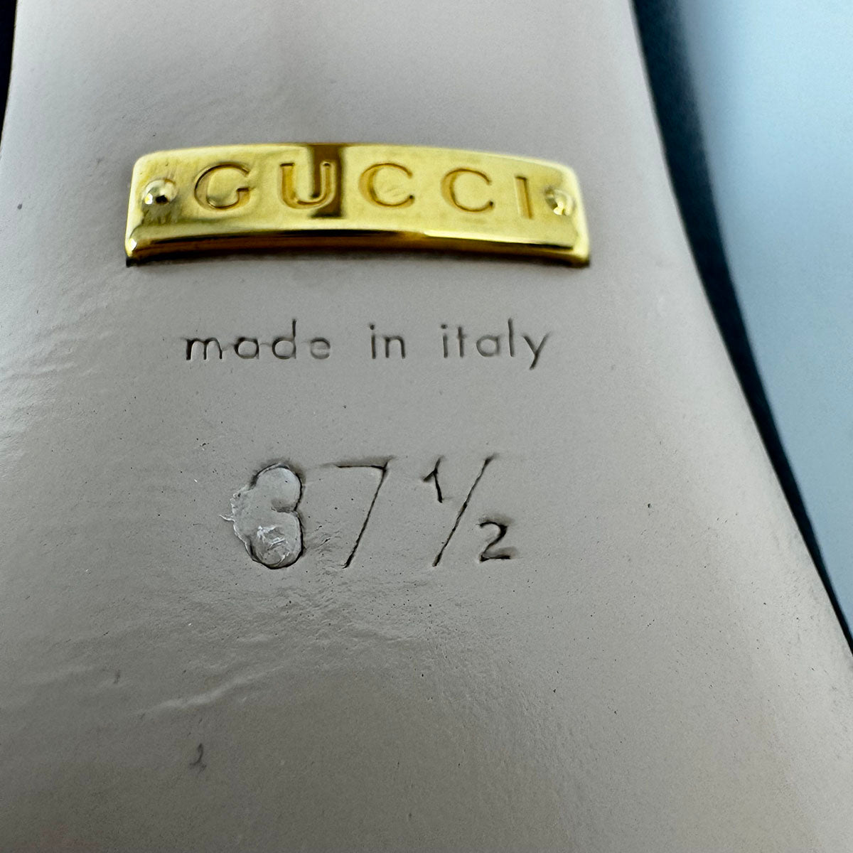 Gucci Aneta Double Strap Pumps